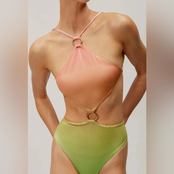 baobab kira one piece swimsuit in sunrise